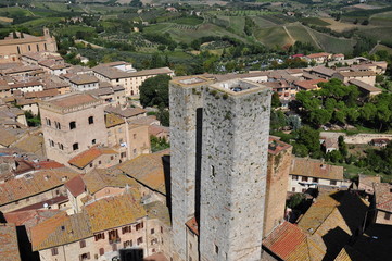 Naklejka premium Toskania