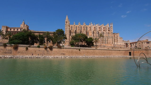 Cathedral in Palma de Mallorca, Balearic Islands, Spain
