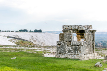 Stone-ruins on top of the hill