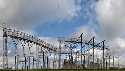 High voltage electric station