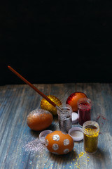 Coloring Easter Eggs