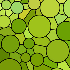 abstract vector stained-glass mosaic background
