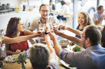 Meal Food Party Celebrate Cafe Restaurant Event Concept