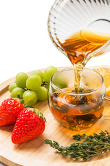 きれいになるハーブティー delicious herb tea which The beauty