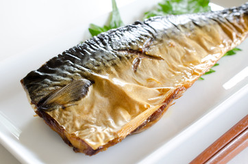 サバの塩焼き
