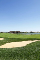 Obraz premium The golf course landscape