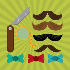 Hipster style design 