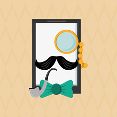 Hipster style design 