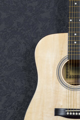 Acoustic guitar with background