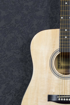 Acoustic guitar with background