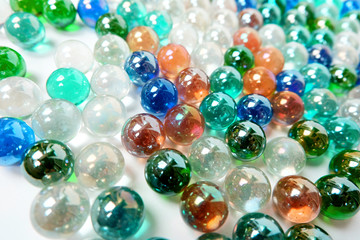 colorful of  marble zoom in