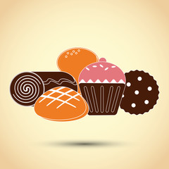 Bakery icon design 