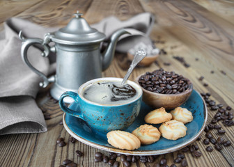 Coffee and biscuits