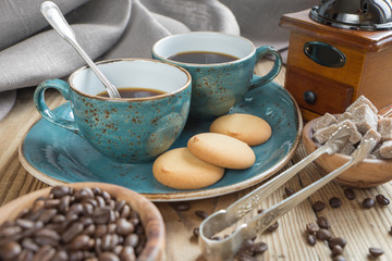 Coffee and biscuits