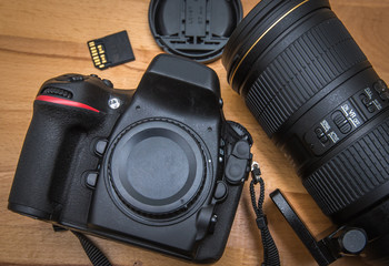  Modern DSLR camera