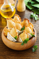 empanadas - Argentine fried meat pies.