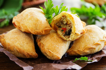 empanadas - Argentine fried meat pies.