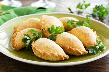empanadas - Argentine fried meat pies.