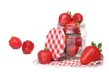 pot de fraises