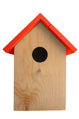 Obraz na płótnie Canvas Wooden Birdhouse