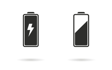 Battery - vector icon.