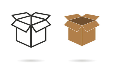 Box - vector icon.