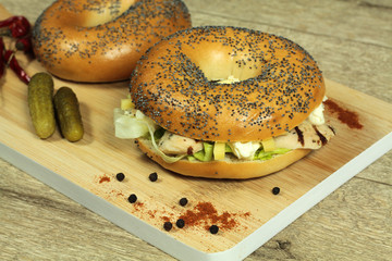 bagel poulet 14032016