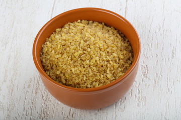 Raw bulgur