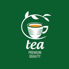 vector logo tea