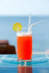 Mai Thai Cocktail at the pool