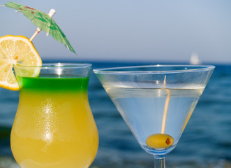 Cocktails at the Beach