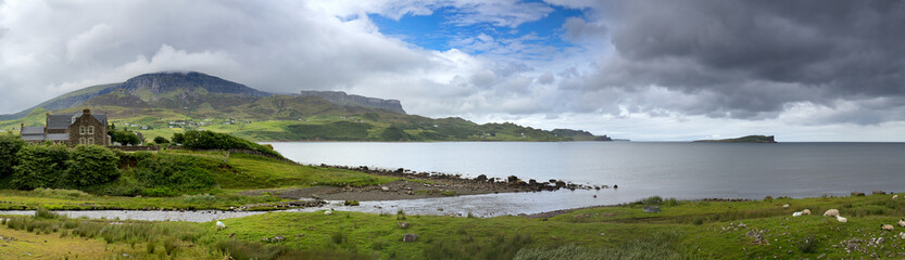 Skye panorama, Uig Bay © Rixie