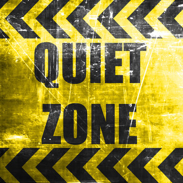 Quiet zone sign