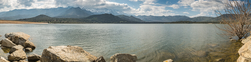 Lac de Codole in Balagne region of Corsica