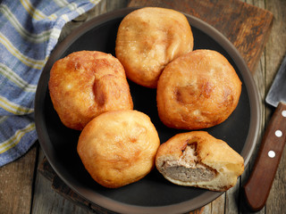 fried meat pies belyashi
