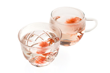 さくら茶　Cherry blossom(sakura) japanese Herb tea