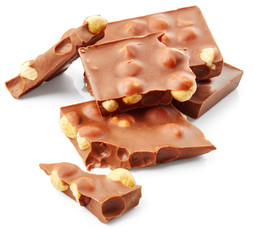 Chocolate with nuts