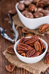 Some Pecan Nuts (selective focus)