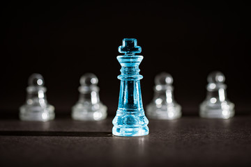 Chess business concept.