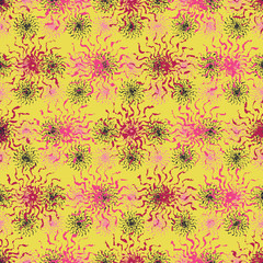 Ethnic boho seamless pattern. Print. Repeating background. Print. Cloth design, wallpaper.