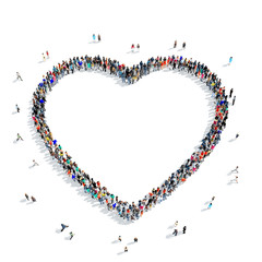  people  shape heart icon