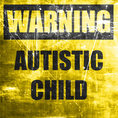 Autistic child sign