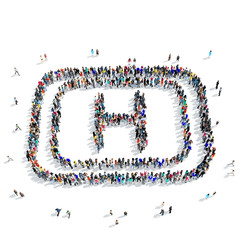 people  medical sign icon