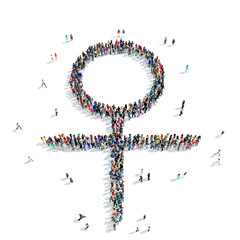 people  shape  female symbol