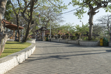 Indonesien; Bali, Pura Luhur Uluwatu, Tempelanlage. Einer der wichtigsten Tempel der Hindus.