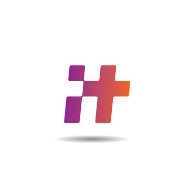 IT vector logo template