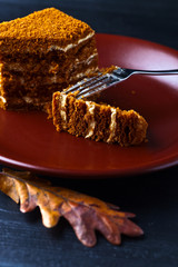  homemade honey cake