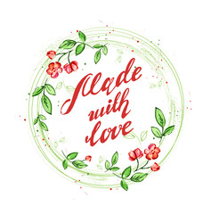 phrase made with love