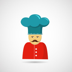 Chef in hat 
