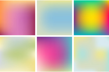 Fototapeta premium Abstract blurred colorful background